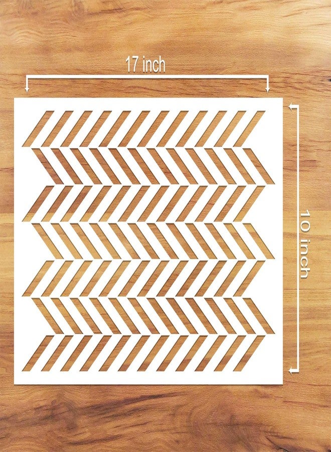 WallDesign Arrow Quill Wall Paint Stencil for Living Room, Bedroom, Kitchen Counter, Modern Wall Decor (10 inch x 17 inch Design Size) - Image 2